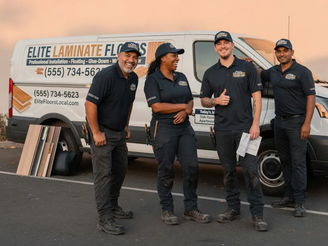 Laminate flooring installation company in Ferndale, PA